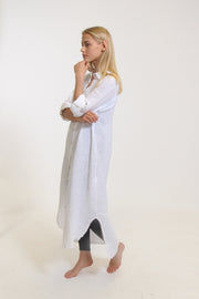 LIN LONG DRESS - WHITE